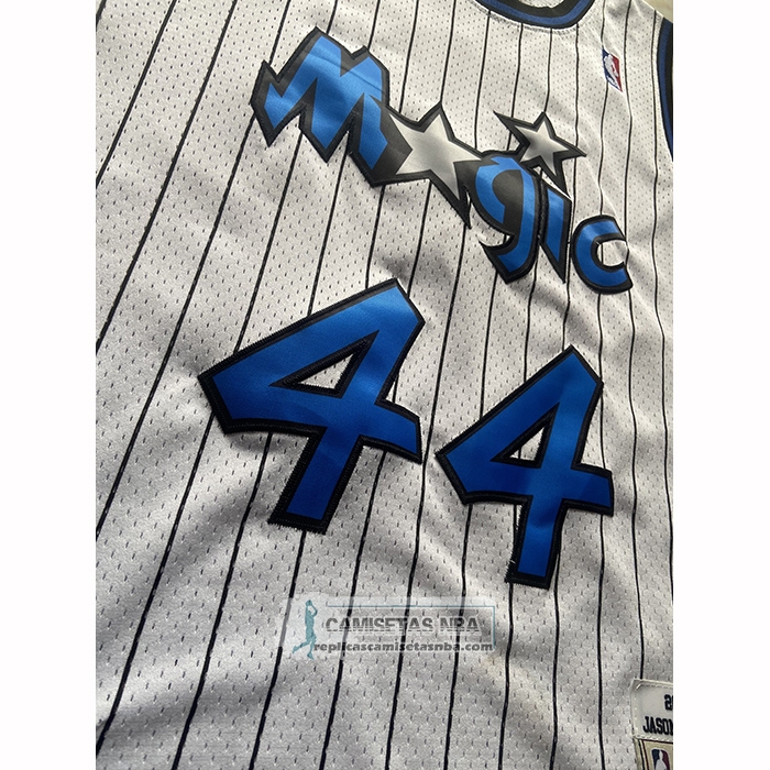 Camiseta Orlando Magic Brandon Williams NO 44 Mitchell & Ness 2009-10 Blanco